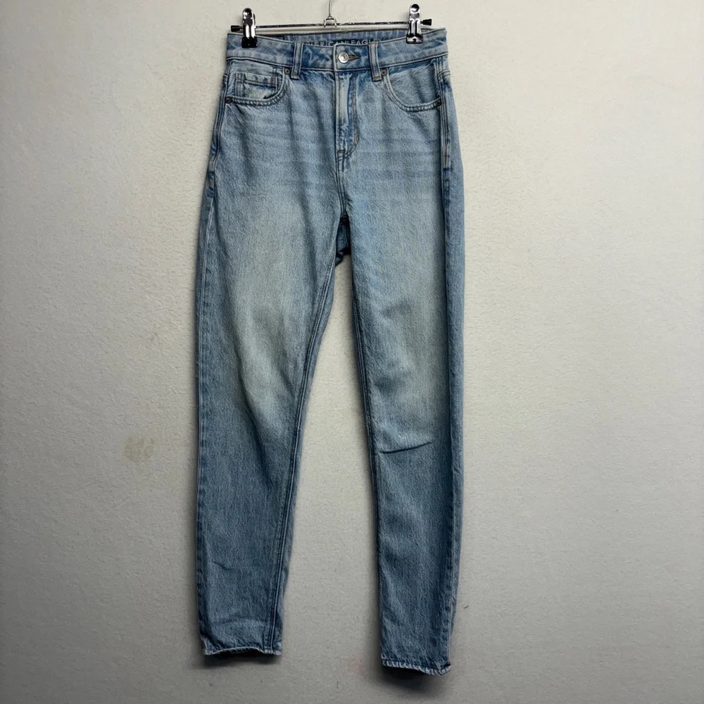 American Eagle Outfitters‎ Mom Jeans 00 Light Wash